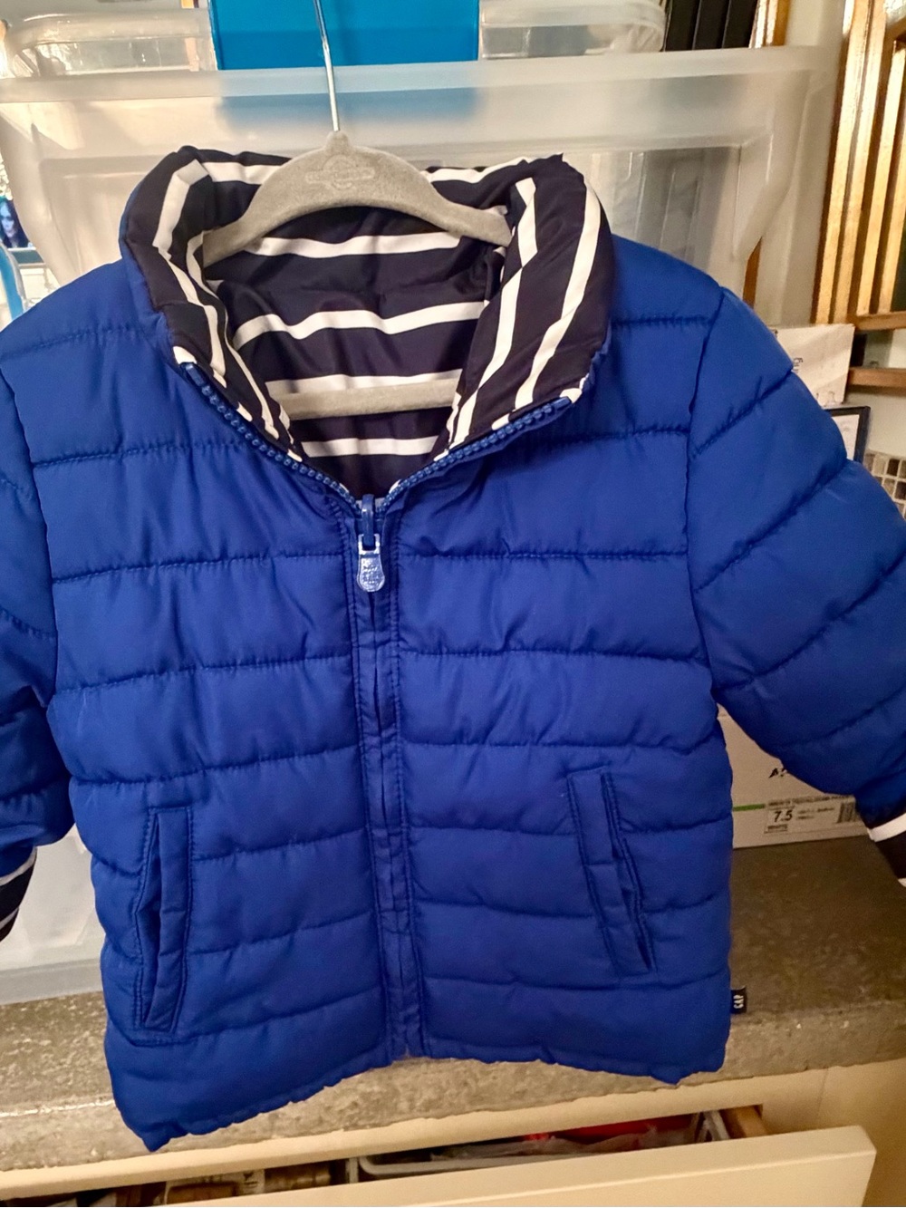 Gap Kids • 3T • Reversible Blue Puffer Jacket